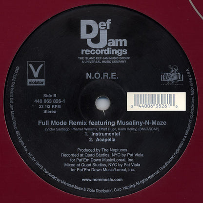 N.O.R.E. - Full Mode (Remix) (12")