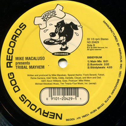 Mike Macaluso : Tribal Mayhem (12")