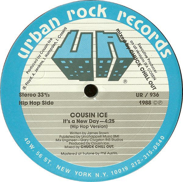 Cousin Ice - It's A New Day (12")