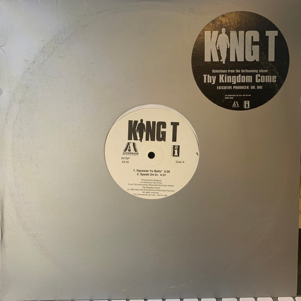 King Tee : Thy Kingdom Come (12", Promo, Smplr)