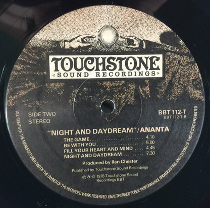 Ananta : Night And Daydream (LP, Album, Promo)