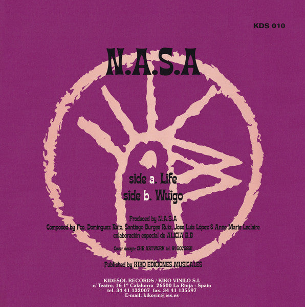 N.A.S.A* - Life (12")