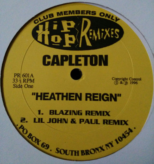 Capleton : Heathen Reign (12")