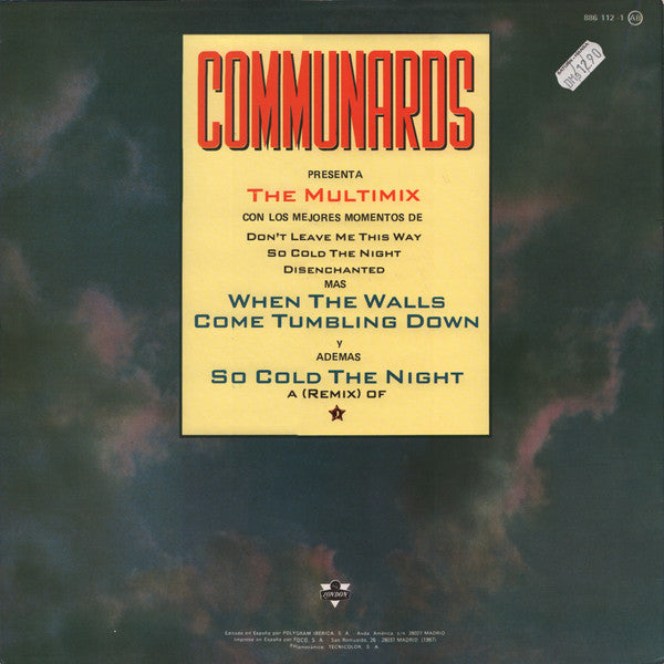 Communards* - The Multimix / So Cold The Night (12", Maxi)