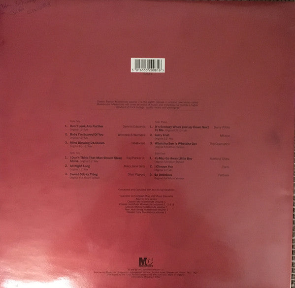 Various - Classic Mellow Mastercuts Volume 2 (2xLP, Comp)