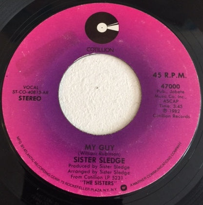 Sister Sledge : My Guy (7", Single, AR)