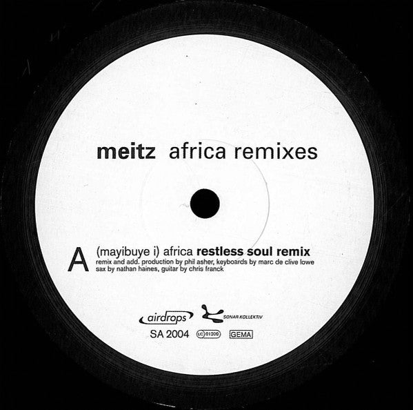 Meitz : Africa (Remixes) (12")