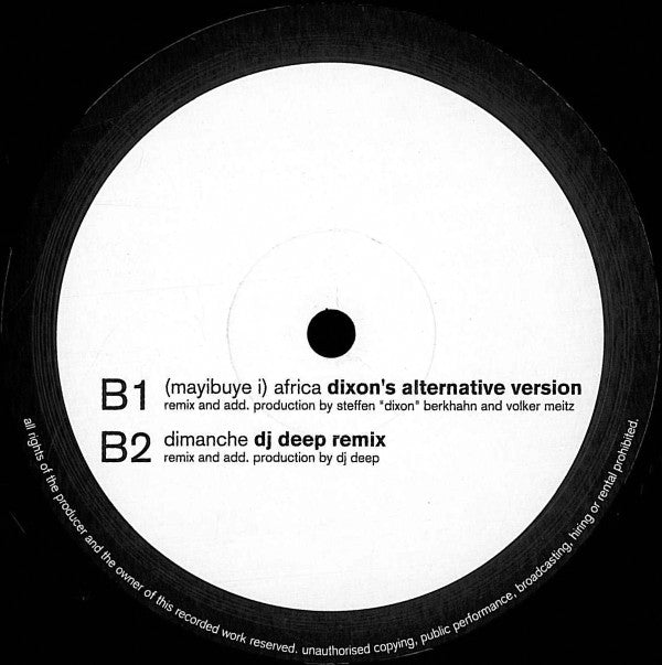 Meitz : Africa (Remixes) (12")