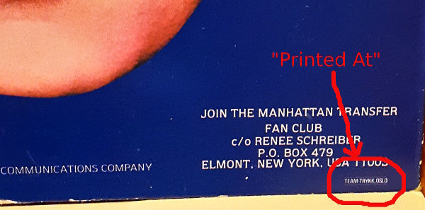 The Manhattan Transfer - Mecca For Moderns (LP, Album)