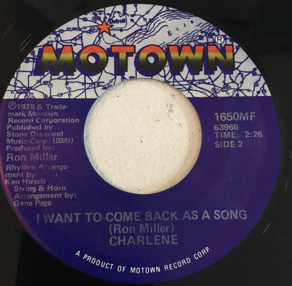 Charlene & Stevie Wonder - Used To Be (7", Single)