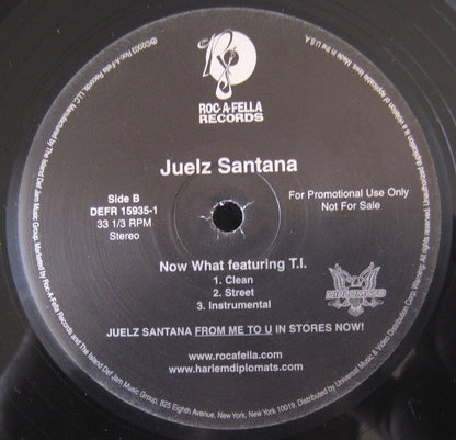 Juelz Santana - Down / Now What (12", Promo)