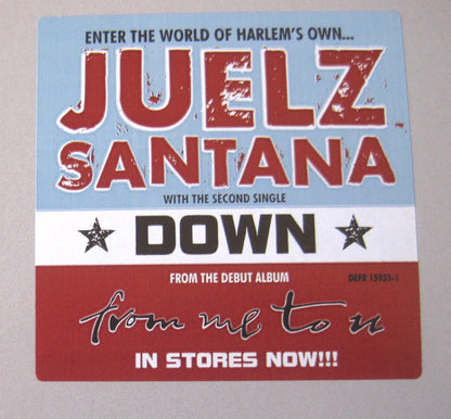 Juelz Santana - Down / Now What (12", Promo)