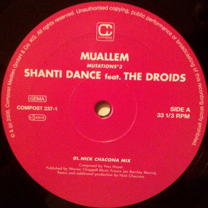 Muallem - Mutations°3 (12")