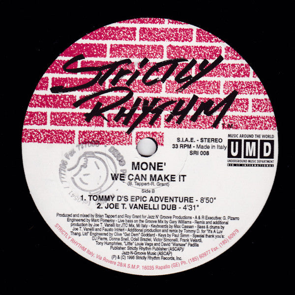 Moné : We Can Make It (2x12", Maxi)