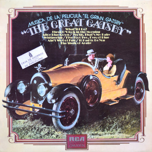 Various : Música De La Película "El Gran Gatsby" - The Great Gatsby (LP, Album)