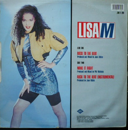Lisa M (3) : Rock To The Beat (12", Single)
