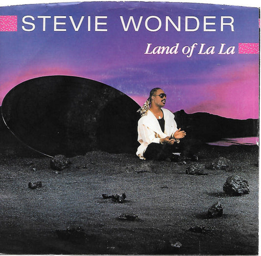 Stevie Wonder : Land Of La La (7", Single)