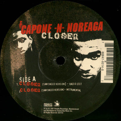 Capone -N- Noreaga : Closer (Sam Sneed Version) (12", Single)