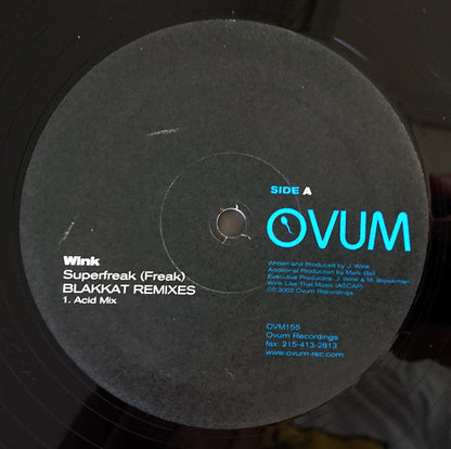 Wink* : Superfreak (Freak) Blakkat Remixes (12")
