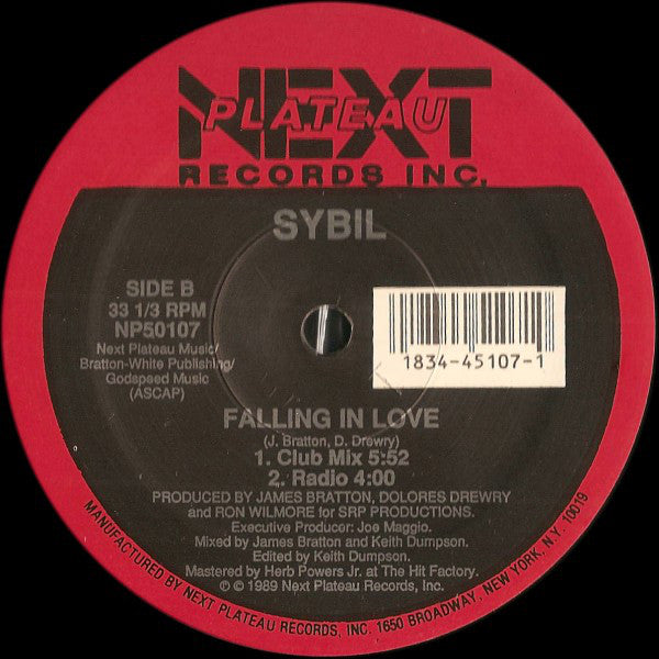 Sybil - Don't Make Me Over / Falling In Love (12", Single)