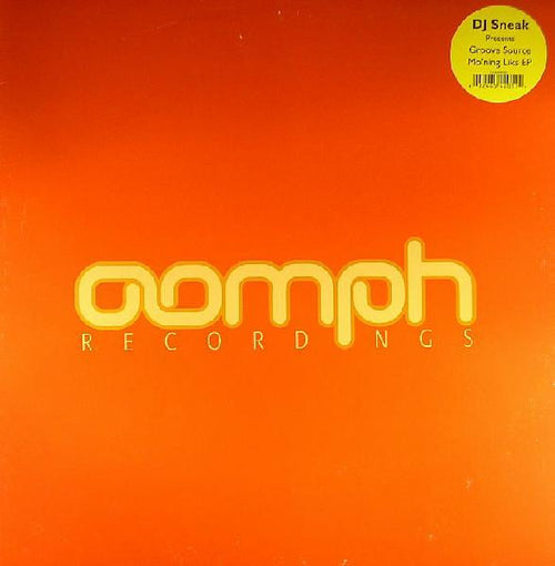 DJ Sneak Presents Groove Source : Mo'ning Liks EP (12", EP)