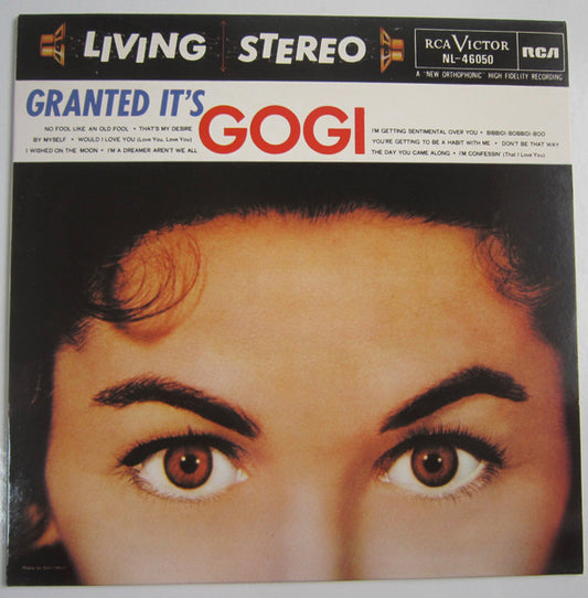 Gogi Grant : Granted It's Gogi (LP, Album, RE)