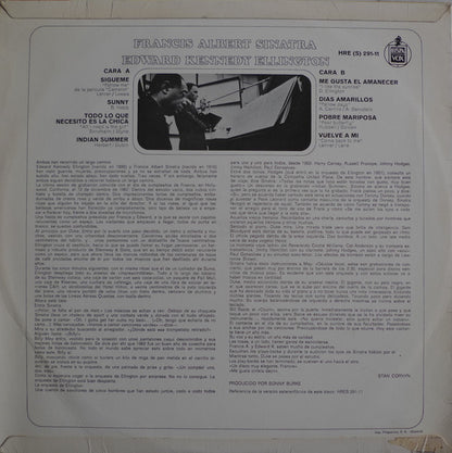 Frank Sinatra - Duke Ellington : Francis A. & Edward K. (LP, Album)