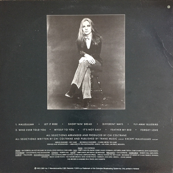 Chi Coltrane - Let It Ride (LP, Album, RE)