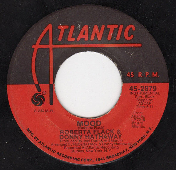 Roberta Flack & Donny Hathaway : Where Is The Love / Mood (7", PL )