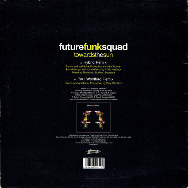 Future Funk Squad - Towards The Sun (Remixes Part 2) (12")