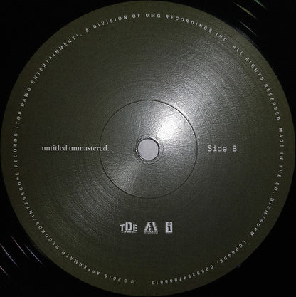 Kendrick Lamar - Untitled Unmastered. (LP, Album)