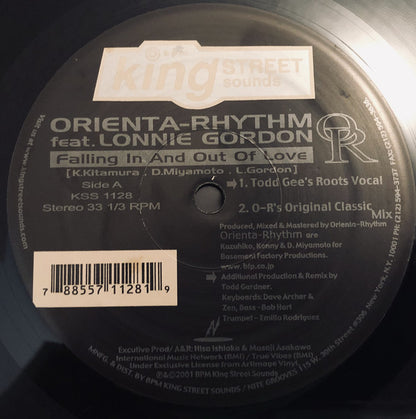Orienta-Rhythm Feat. Lonnie Gordon - Falling In And Out Of Love (12")