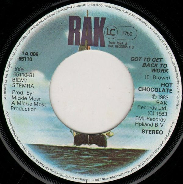 Hot Chocolate : What Kinda Boy You're Lookin' For (Girl) (7", Single)