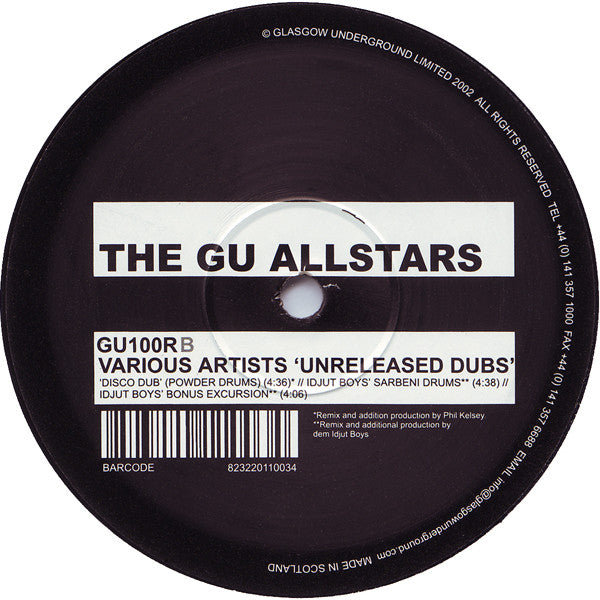 Various : The GU Allstars (12")