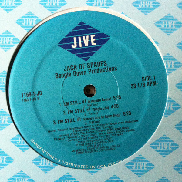 Boogie Down Productions : Jack Of Spades / I'm Still #1 (12")