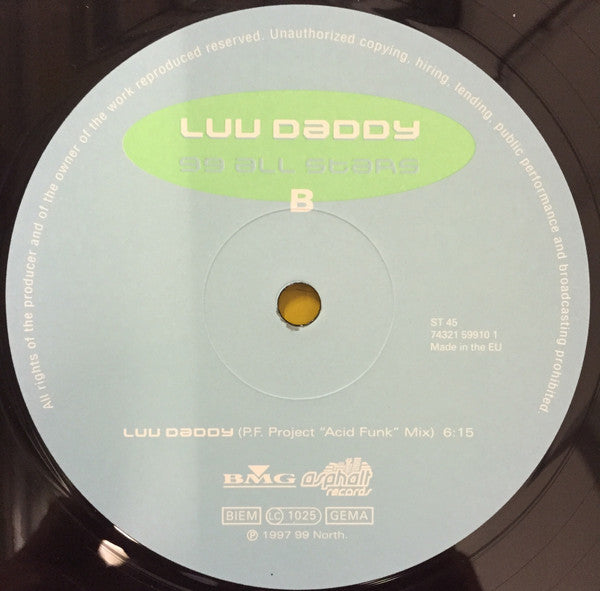 99 Allstars : Luv Daddy (12")