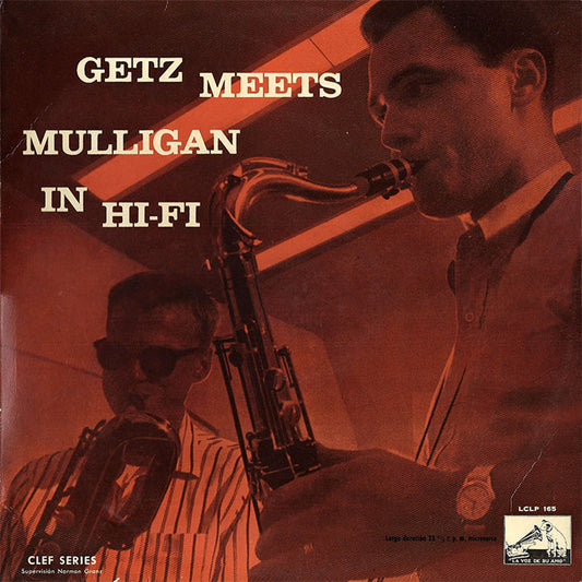 Stan Getz Meets Gerry Mulligan : Getz Meets Mulligan In Hi-FI (LP, Album)