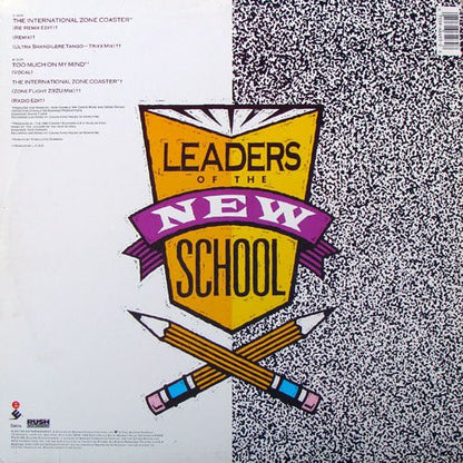 Leaders Of The New School - The International Zone Coaster (12")