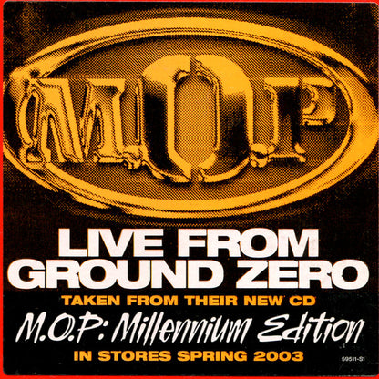 M.O.P. : Live From Ground Zero (12", Promo)