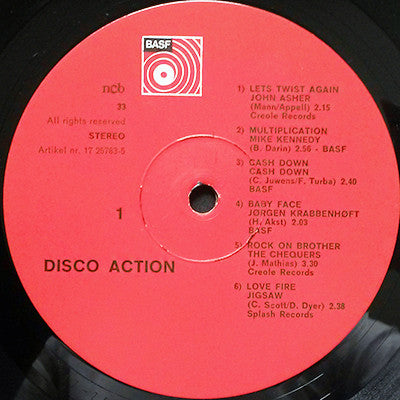 Various : Disco Action (LP, Comp)