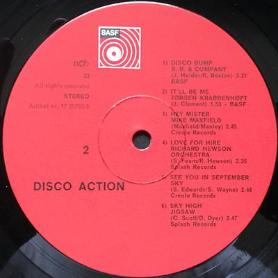 Various : Disco Action (LP, Comp)