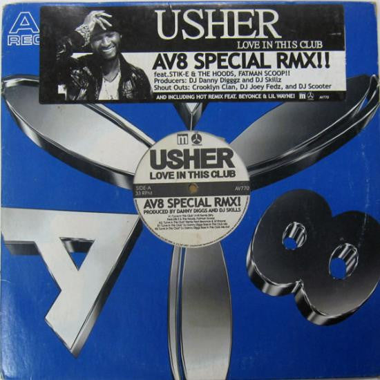 Usher : Love In This Club (12")