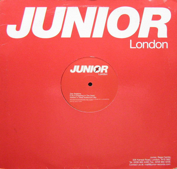 Dan Robbins - D.B.D (Chanting In The Dark) (12")
