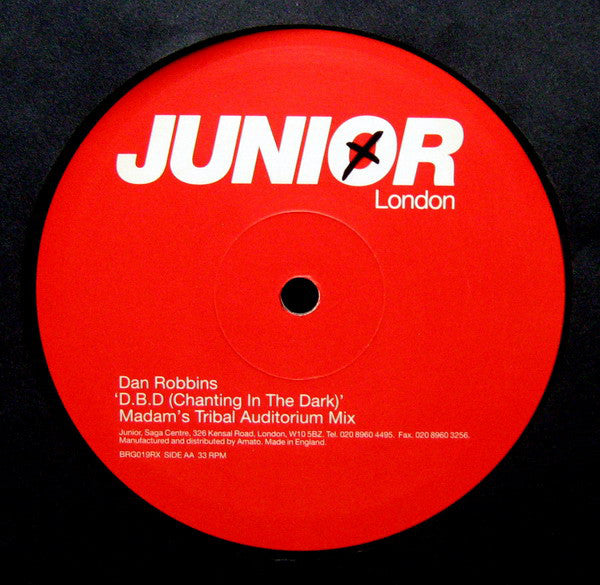 Dan Robbins - D.B.D (Chanting In The Dark) (12")