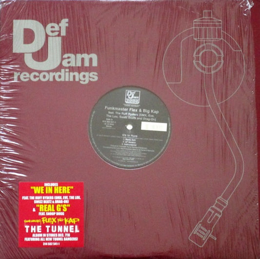 Funkmaster Flex & Big Kap : We In Here / Real G's (12")