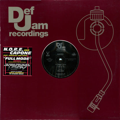 N.O.R.E. : Full Mode (Remix) (12", Promo)