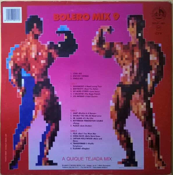 Various : Bolero Mix 9 (2xLP, Comp, P/Mixed)
