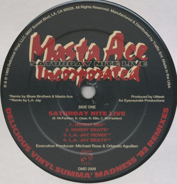 The Pharcyde / Masta Ace Incorporated - Summa' Madness '93 Remixes (12", RP)