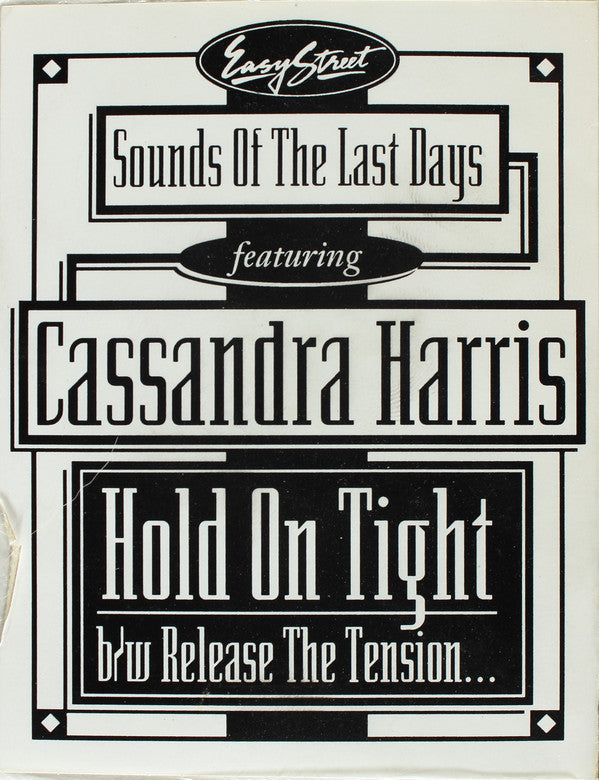 Sounds Of The Last Days Featuring  Cassandra Harris : Hold On Tight (12", W/Lbl)