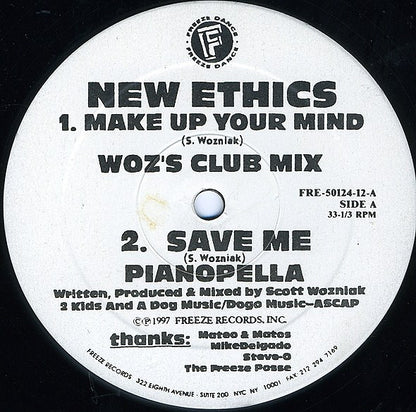 New Ethics : Make Up Your Mind (12")